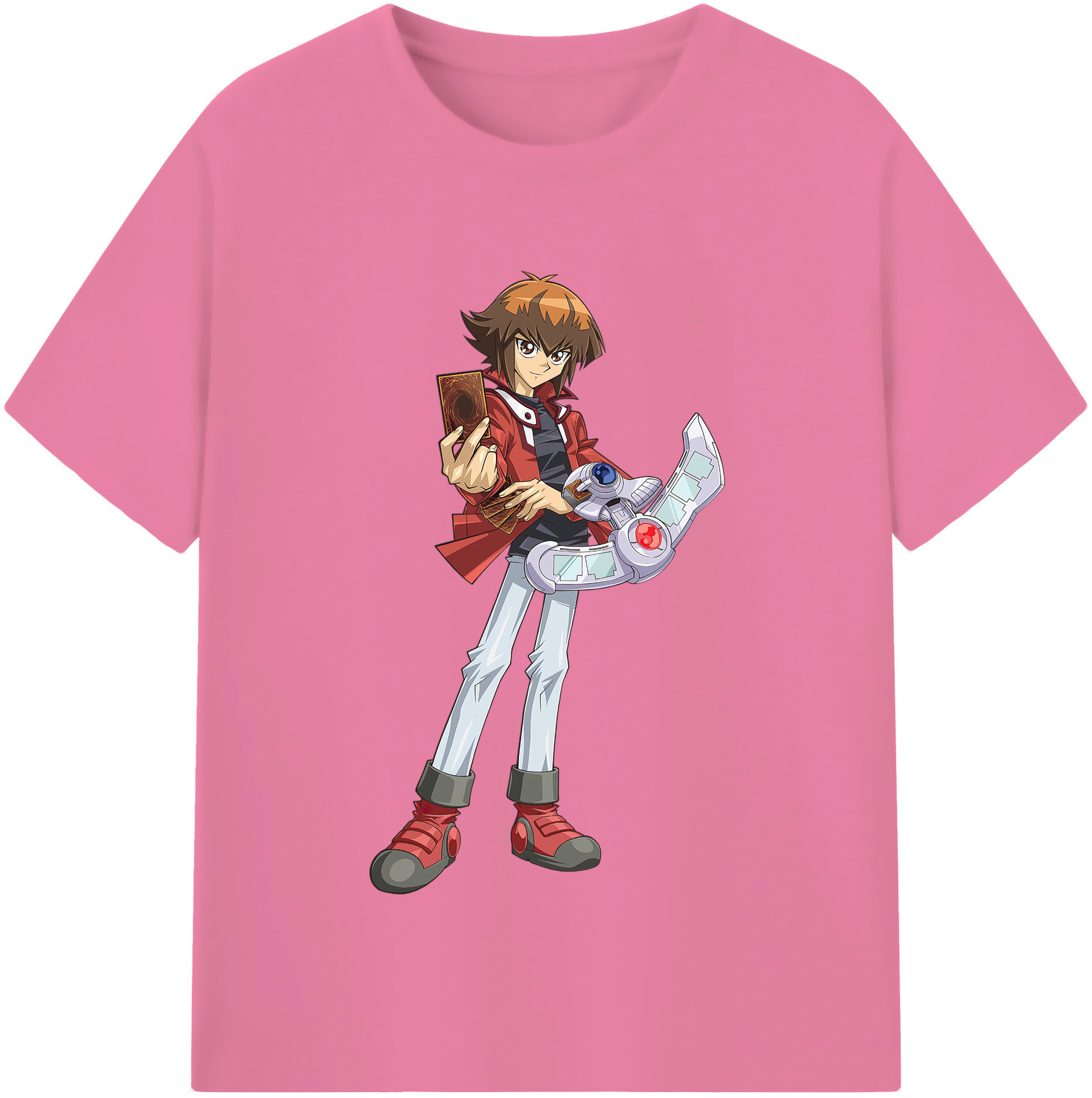 （画像用） 遊☆戯☆王 Yu-Gi-Oh! 綿100％半袖Tシャツ（フロントプリント）